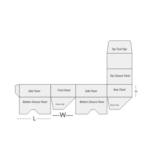    bottom display lid boxes