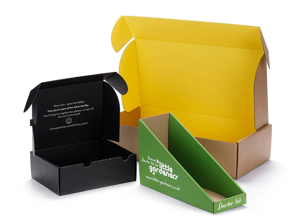 Corrugated boxes