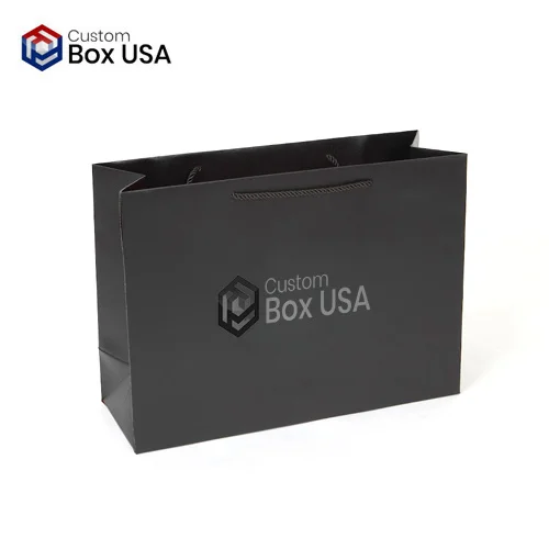 black kraft paper bags