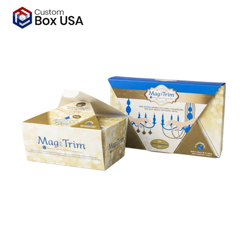 black textured boxes