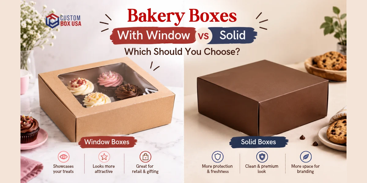 Bakery Boxes With Window Vs Solid: Which To Choose?