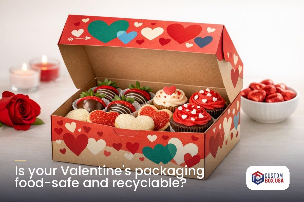 Is your Valentine's packaging food-safe and recyclable?