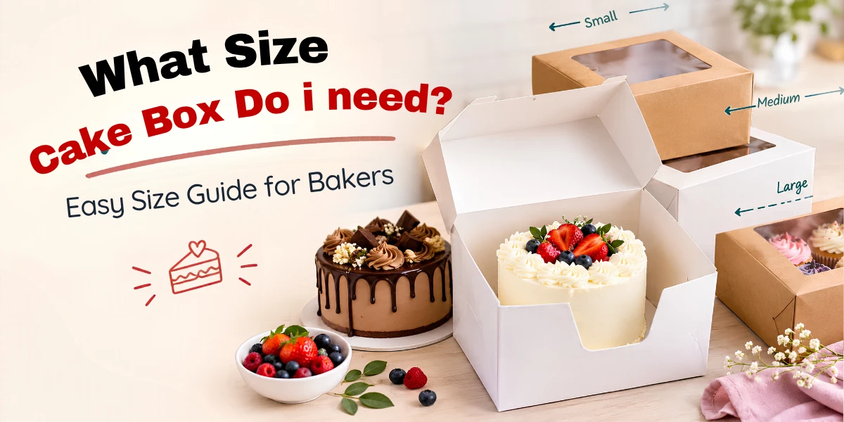 What Size Cake Box Do I Need? Size Chart For Bakers