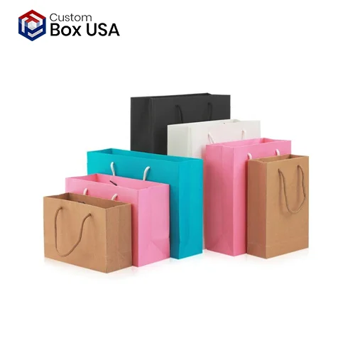 brown paper bags with handles