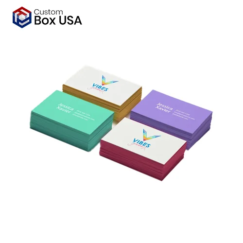 business cards embossed