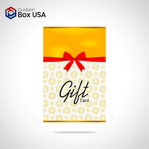 custom gift card box