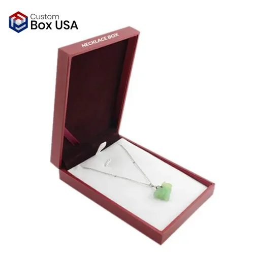 custom necklace box