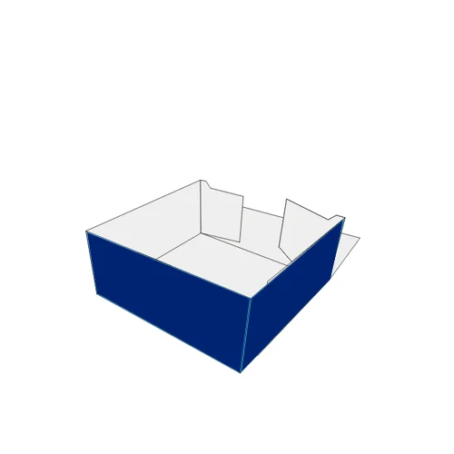 customized side lock six corner packaging boxes