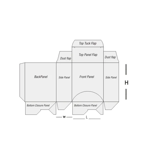 dispenser box template
