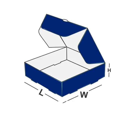 double locked wall lid boxes