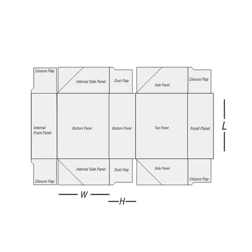 four corner cake box ideas