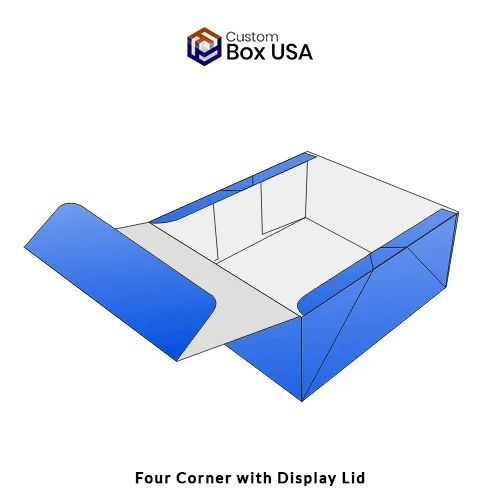 four corner with display lid