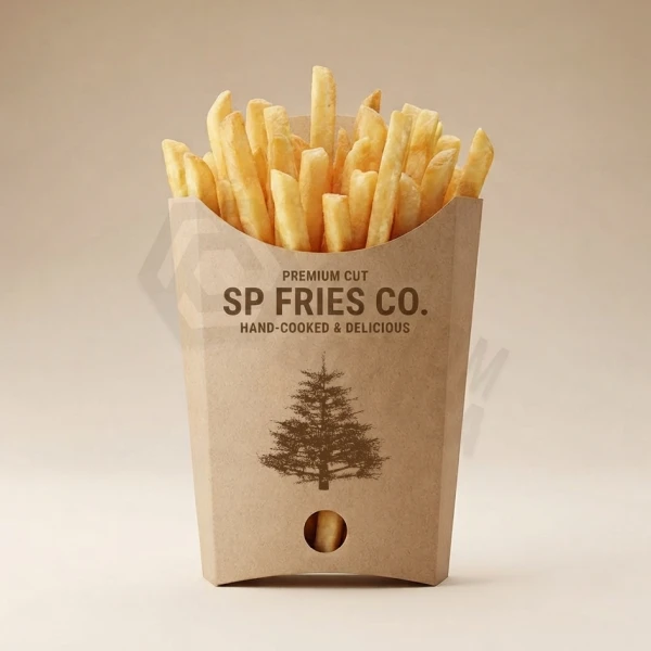 french fries box