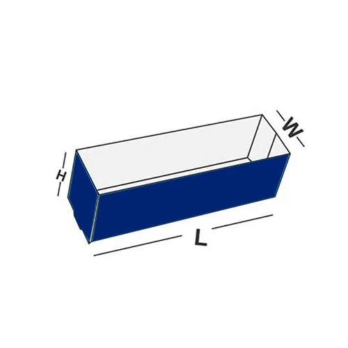 full flat double tray boxes