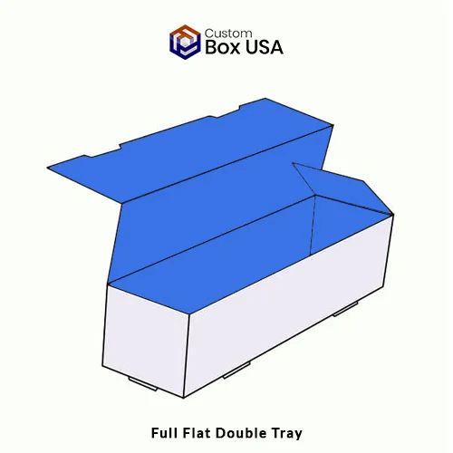 full flat double tray