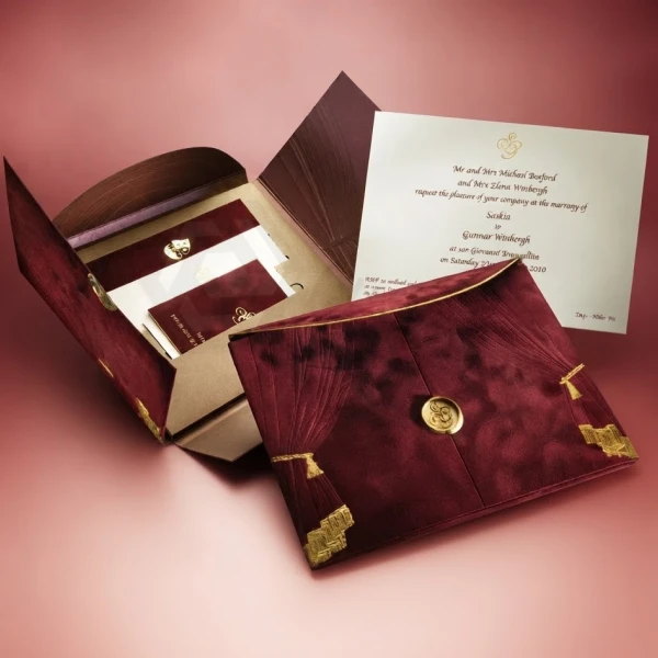 packaging wedding Card box_x