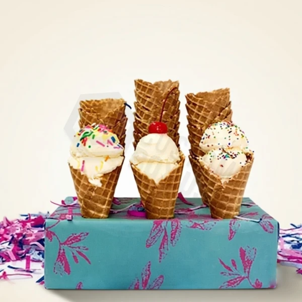 printed Ice cream cone holder_x