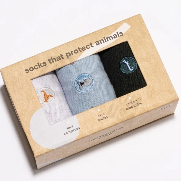 printed sock boxes
