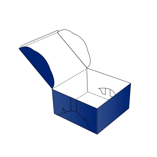 self lock cake box packaging
