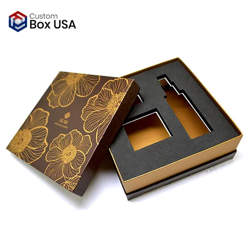 single color rigid box packaging