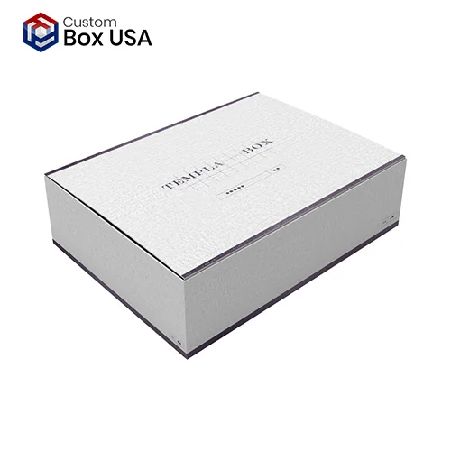small white cardboard boxes