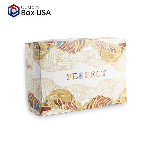 white textured boxes