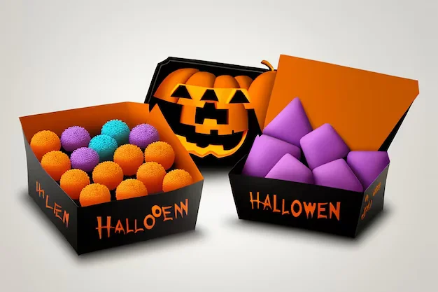 color your own halloween pillow boxes