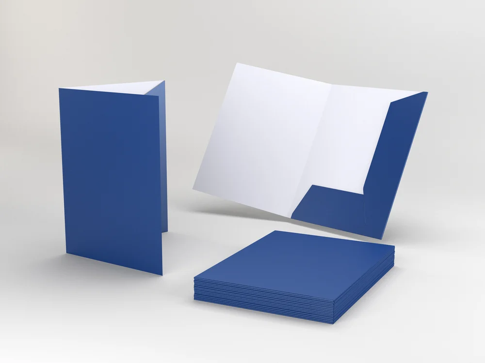 customized folders no minimum