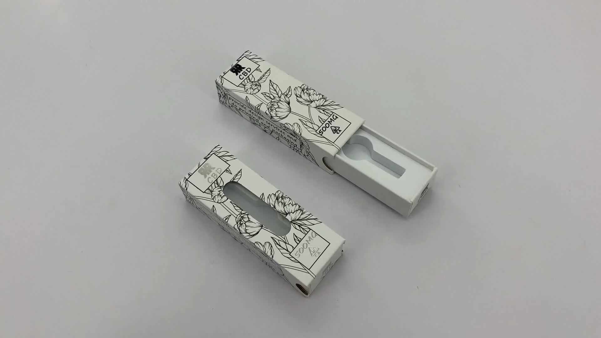 disposable vape cartridge packaging