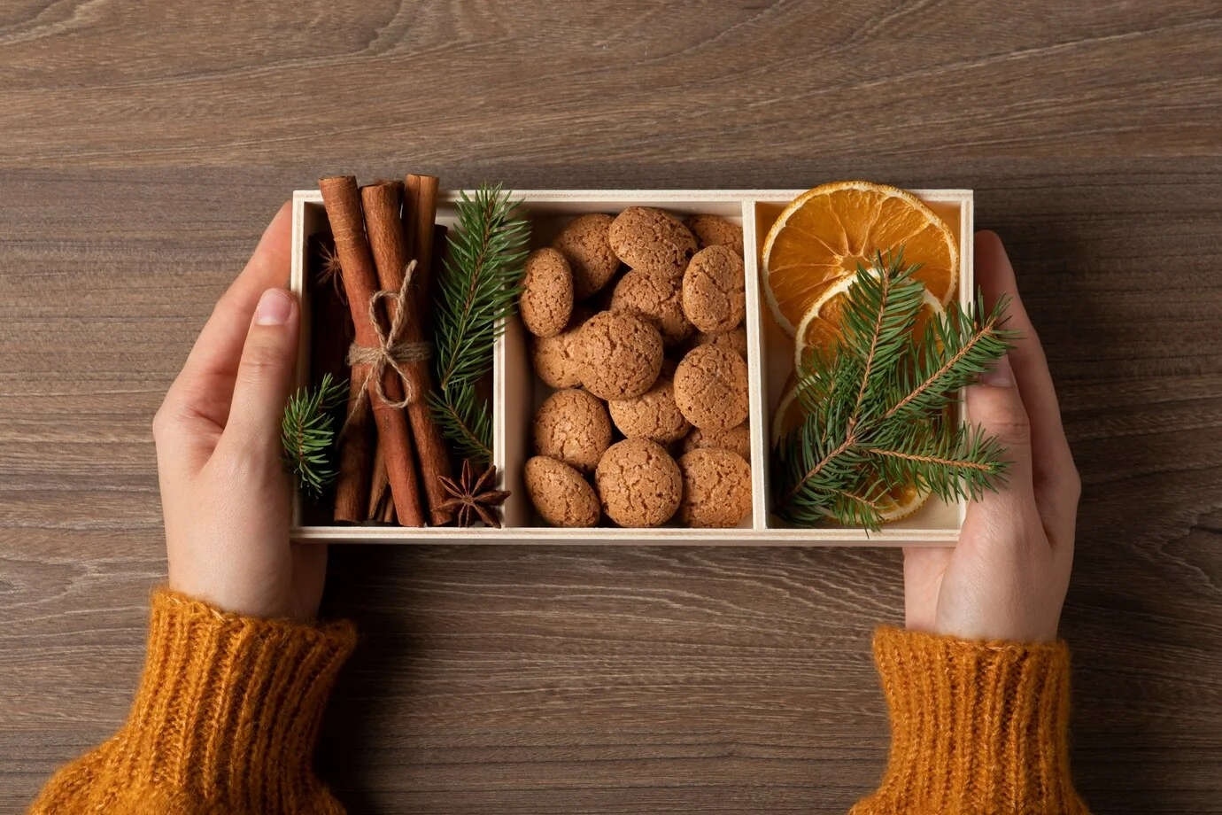 diy cookie box with dividers