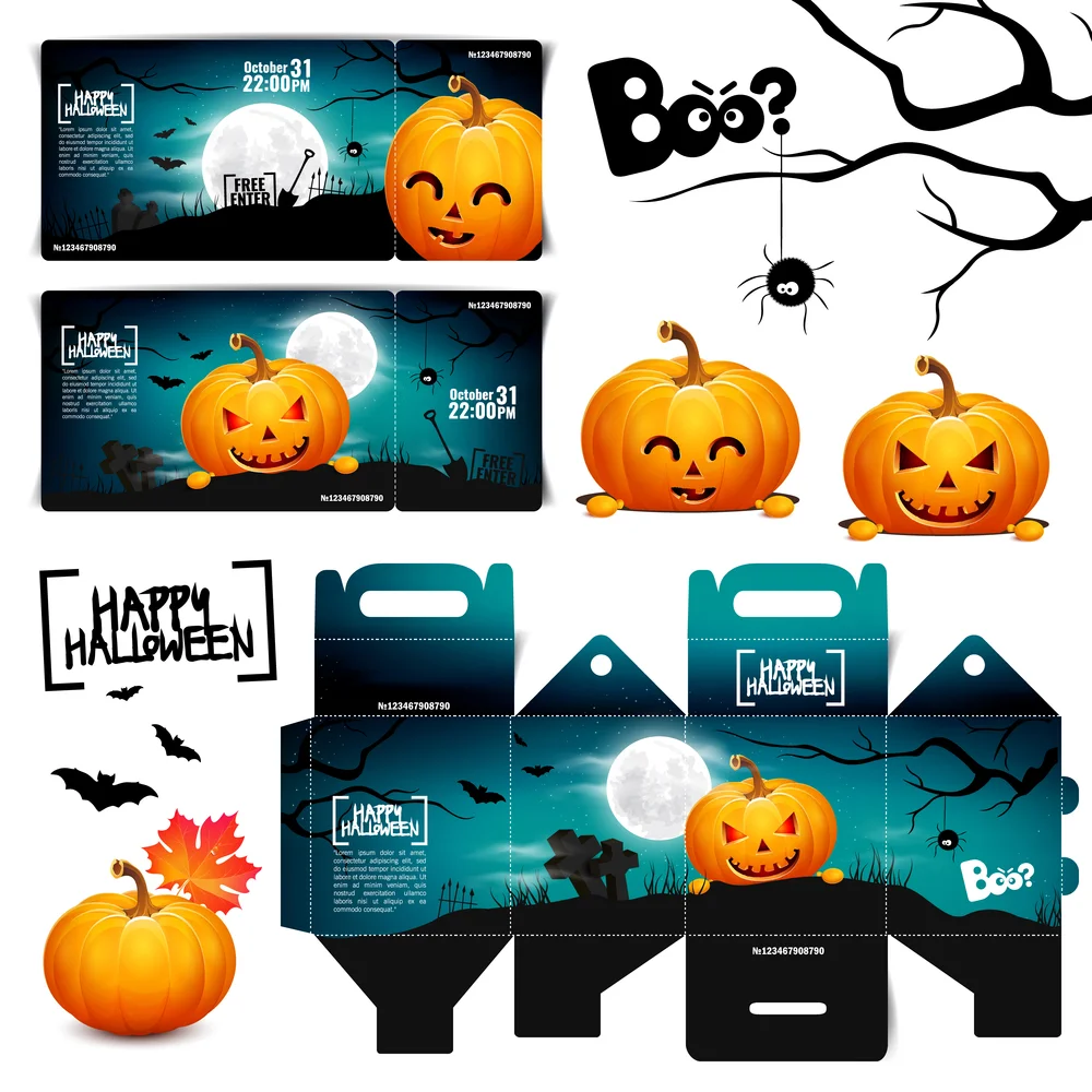 halloween boxes for treats