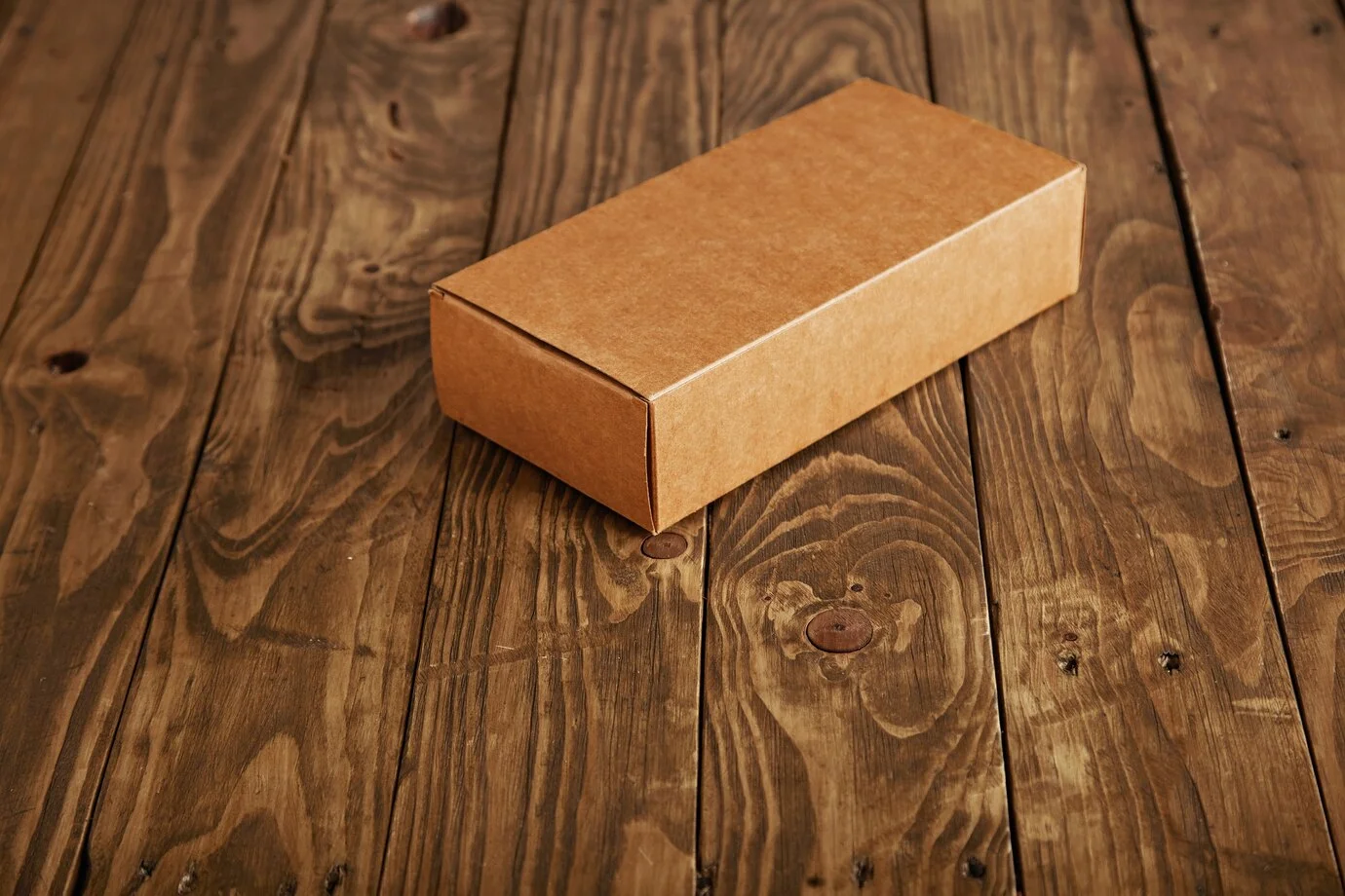 kraft boxes with clear sleeves