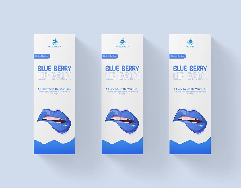 lip balm cardboard packaging
