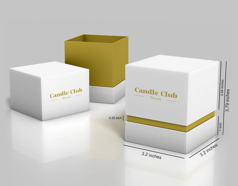 luxury candle packaging wholesale