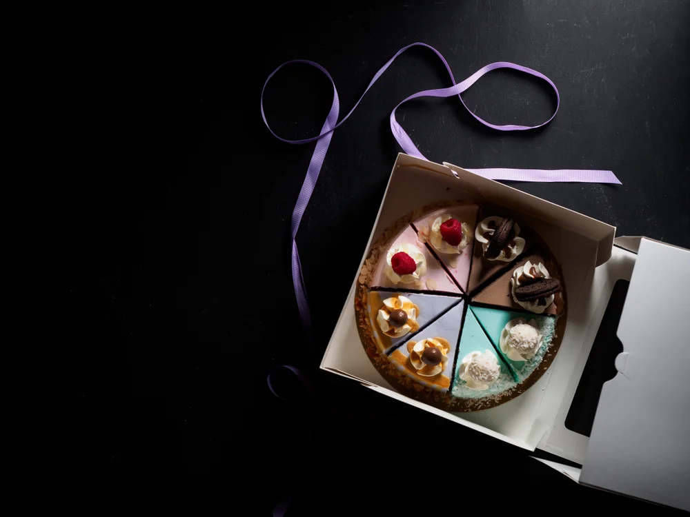 strawberry box cake pack