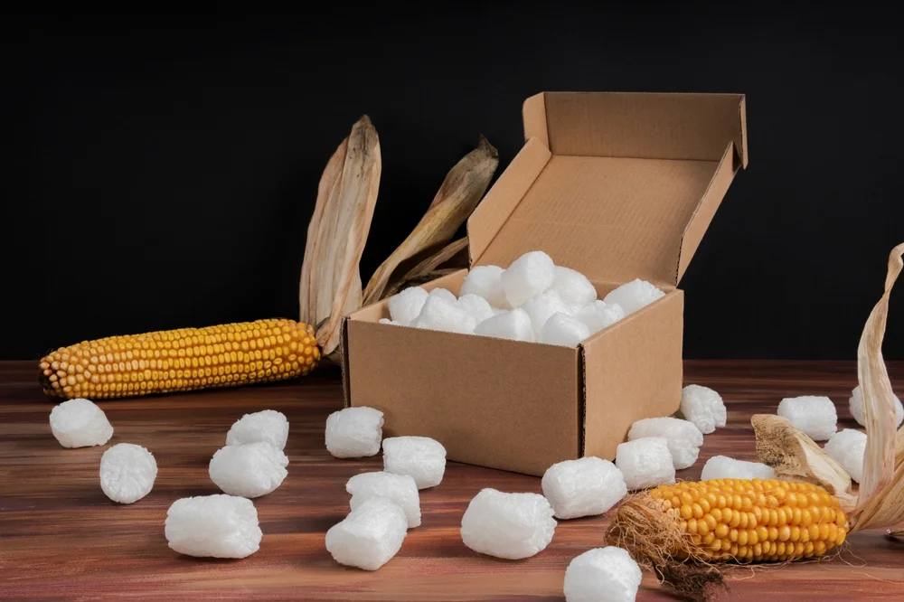 styrofoam packaging peanuts