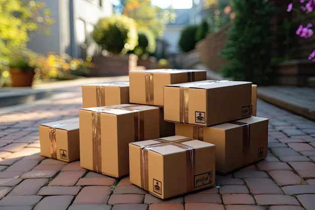 tiny shipping boxes