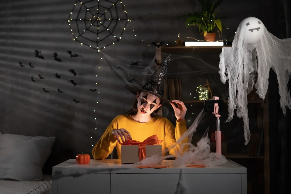 touch and feel halloween boxes